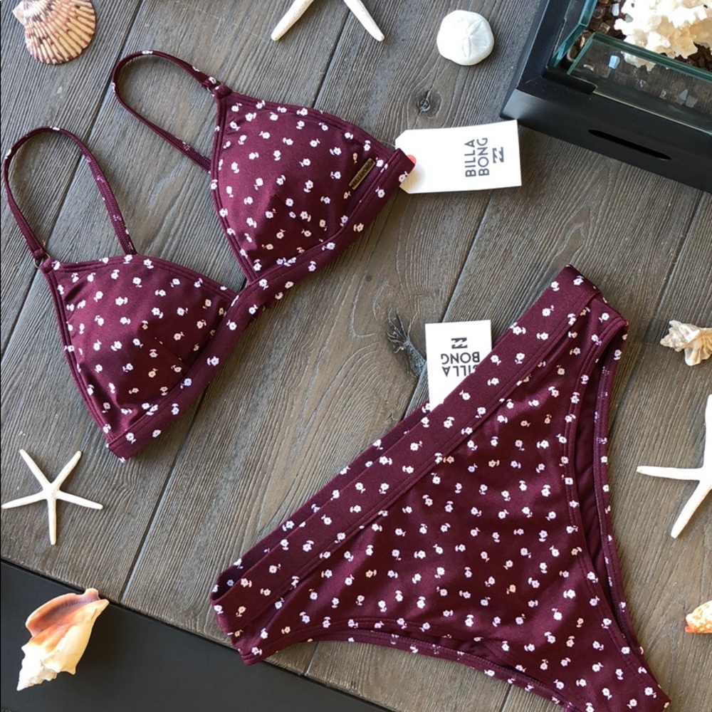 🌴🌼BILLABONG- ROSE BUD BIKINI SET🌼🌴 - Picture 4 of 7
